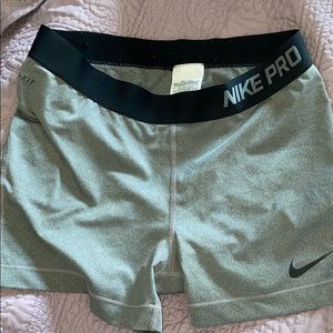 Nike pro spandex shorts
